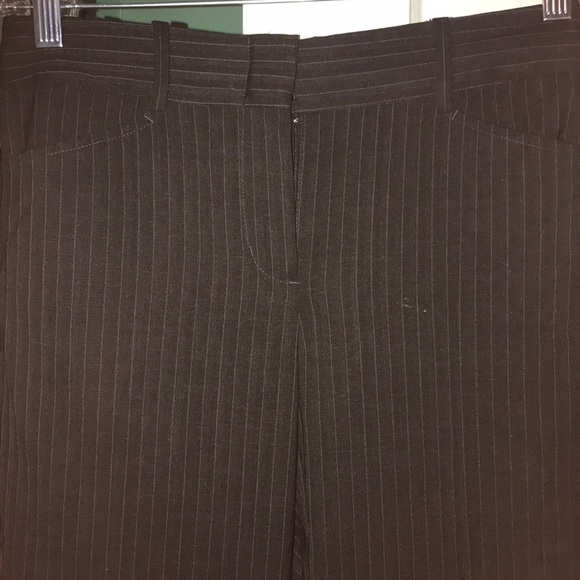 BCBG back slacks size 2 with light pinstripes - Picture 4 of 7